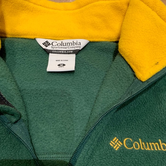 Columbia warm Mens sweatshirt zip M activewear - Picture 2 of 4